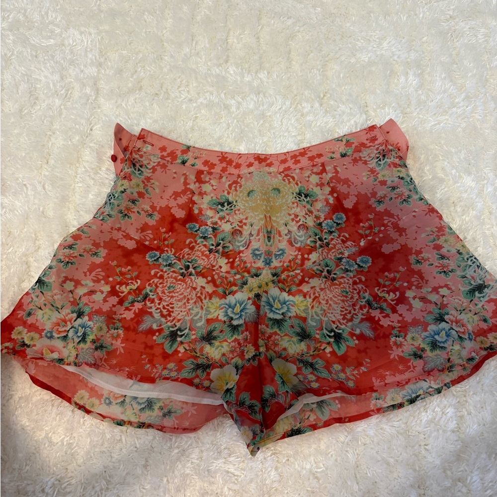 Wildfox Kimono Print Shorts